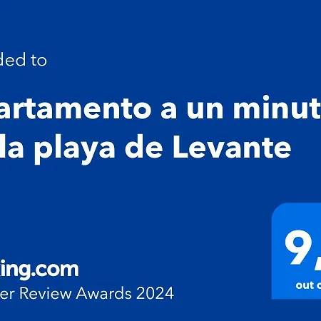 A Un Minuto De La Playa De Levante