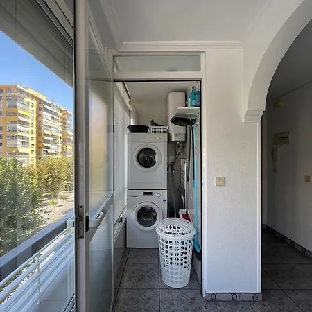 A Un Minuto De La Playa De Levante Lägenhet Benidorm